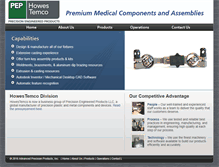 Tablet Screenshot of howestemco.com